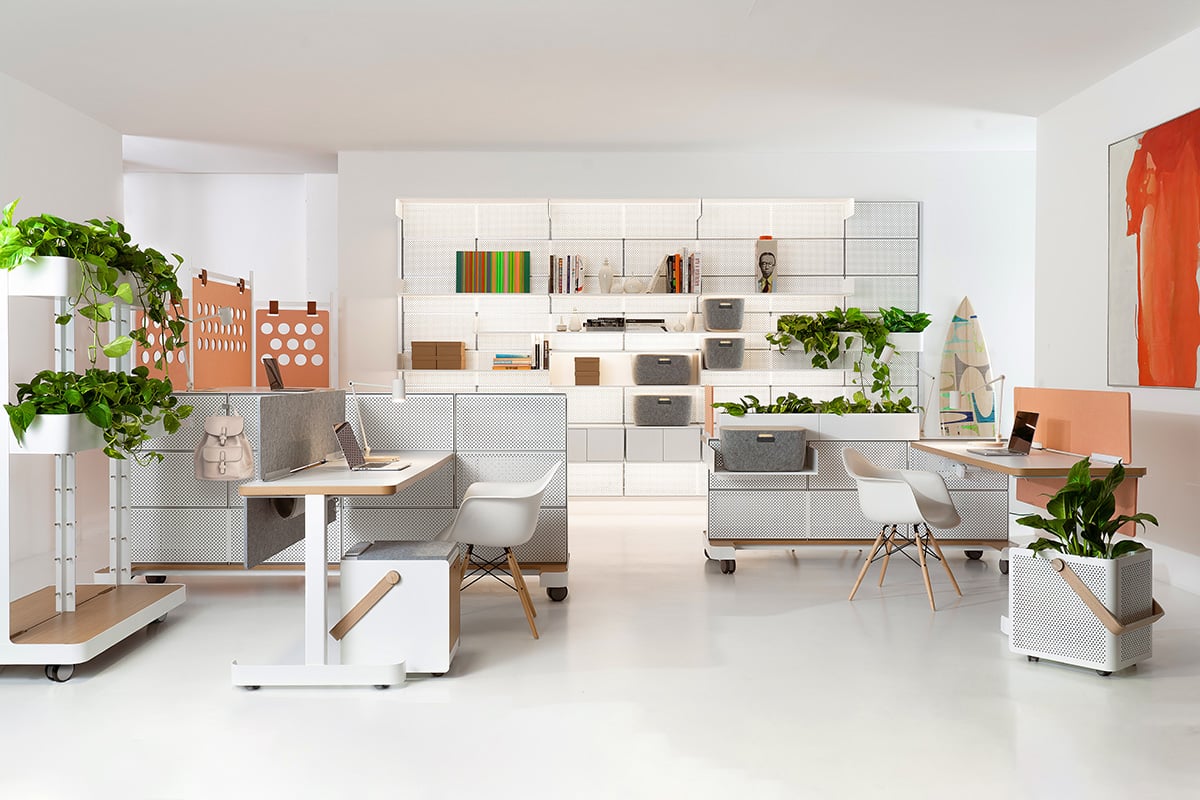 B+N Rolling office furniture